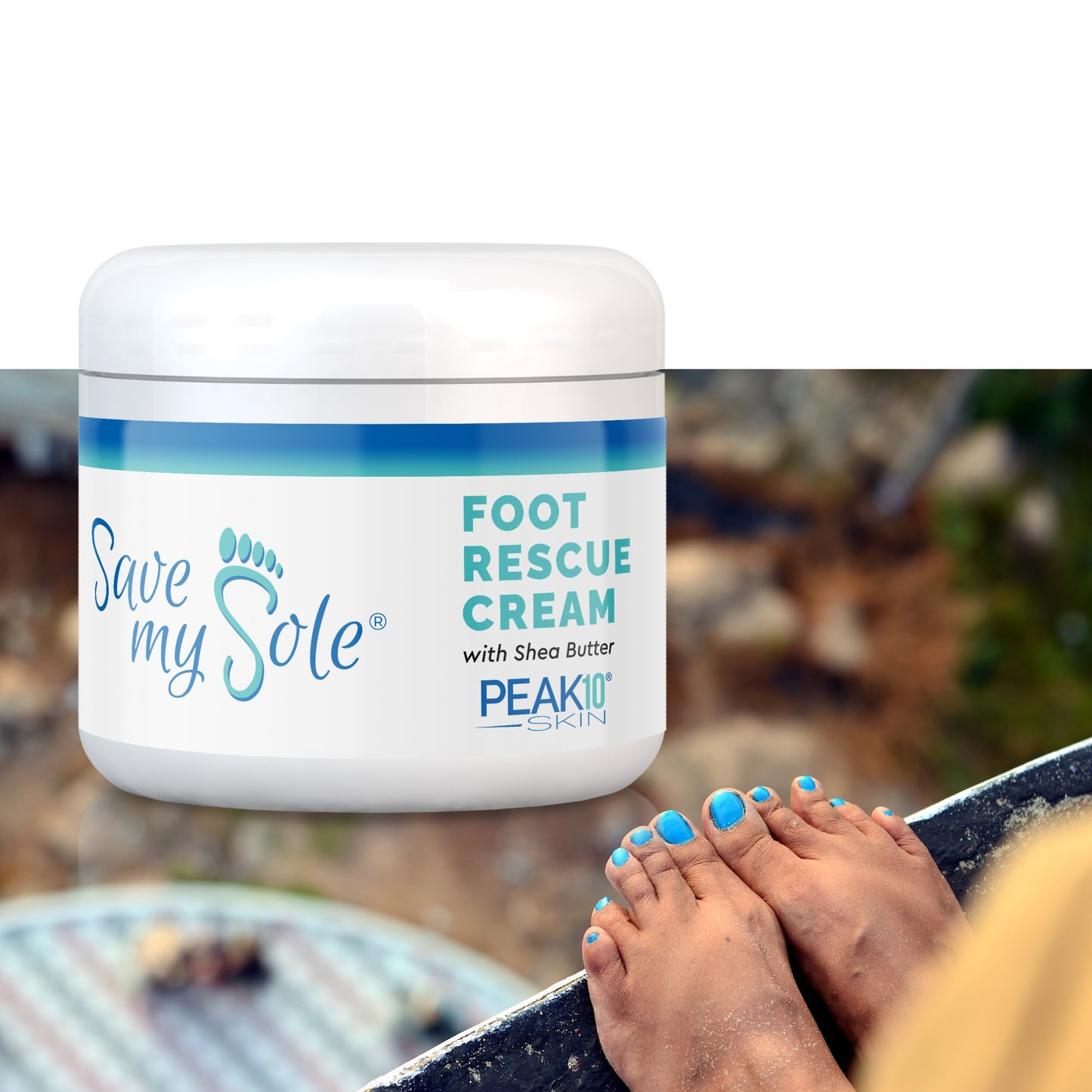 SAVE MY SOLE® foot rescue cream Duo (2) 4 oz.