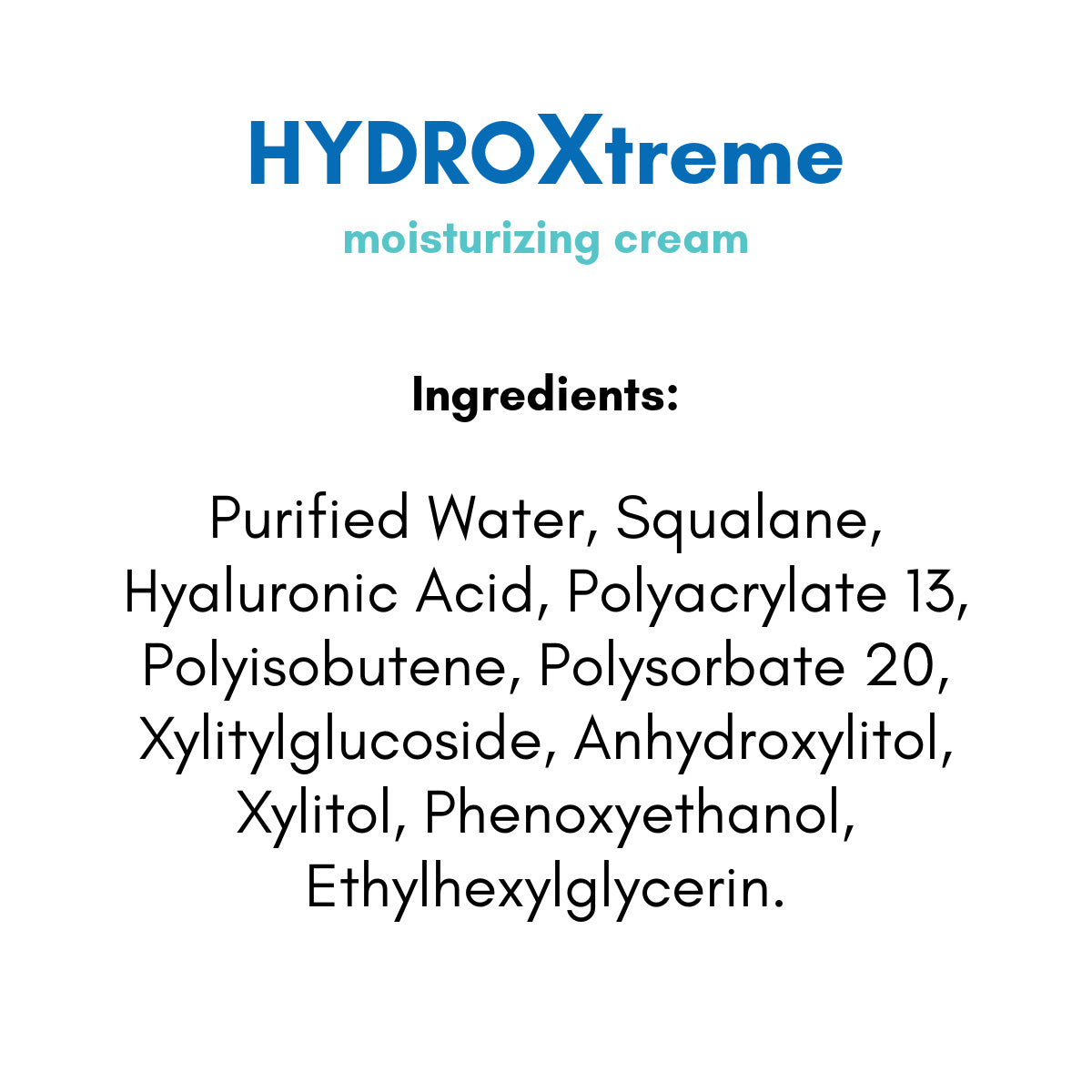 HYDROXtreme moisturizing cream 2oz