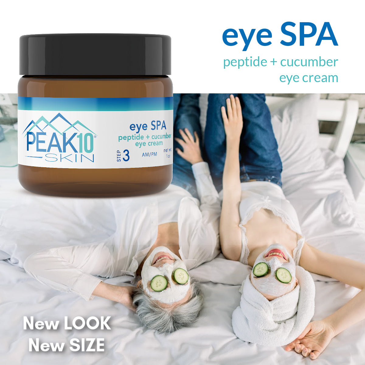 EYE SPA peptide + cucumber eye cream 1oz