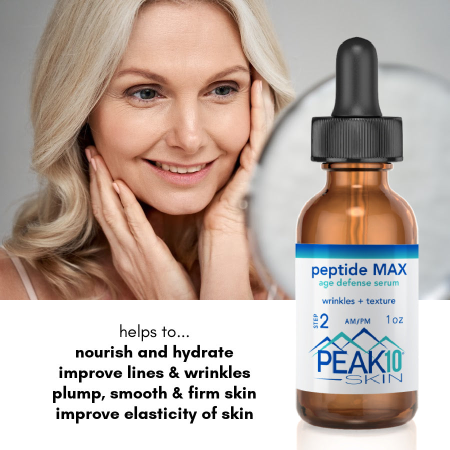 PEPTIDE MAX multi peptide anti-aging serum  1oz