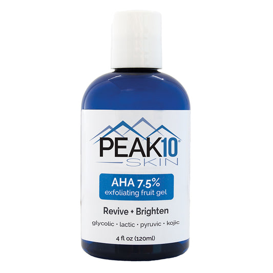 AHA 7.5% exfoliating fruit gel revive + brighten 4oz